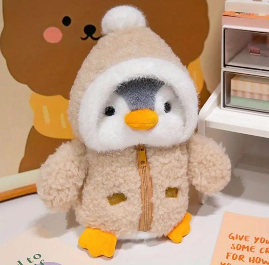Snow Penguin Plush Toy – Cute Soft Penguin Stuffed Animal | Adorable Winter Penguin Teddy for Kids & Gifts