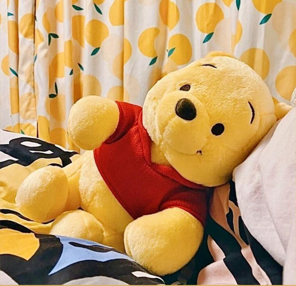 Cute Honey Bear Plush Toy – Soft Pooh-Style Teddy Bear | Adorable Stuffed Animal Gift for Kids & Baby