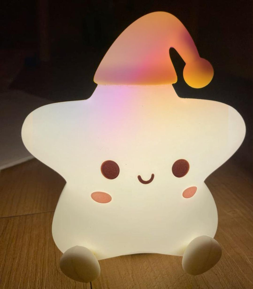 Star Lump Plush Toy – Cute Soft Star Stuffed Pillow | Kawaii Round Star Cushion for Kids & Gifts