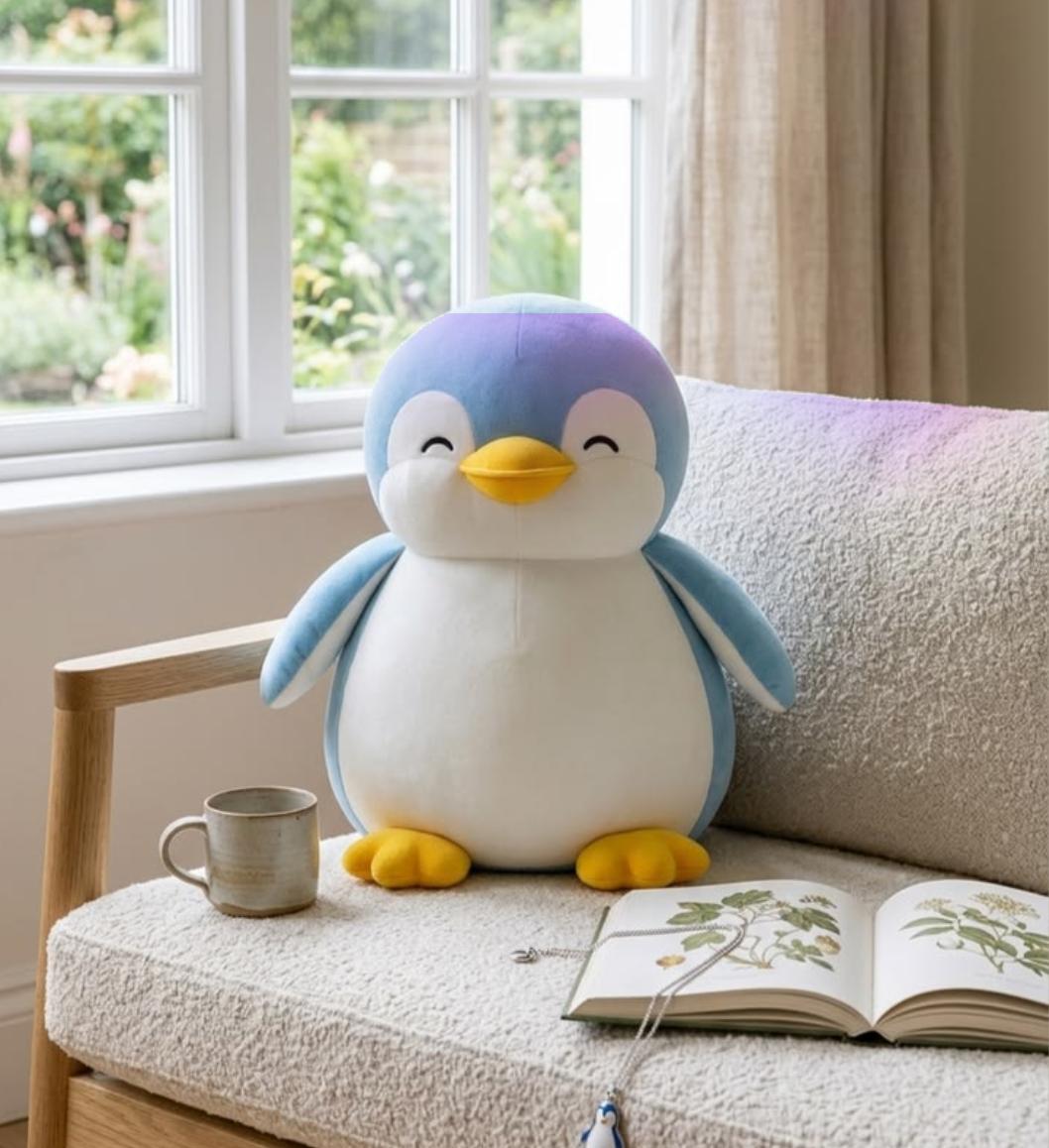 Adorable Stuffed Penguin Picks