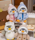 Snow Penguin Plush Toy – Cute Soft Penguin Stuffed Animal | Adorable Winter Penguin Teddy for Kids & Gifts