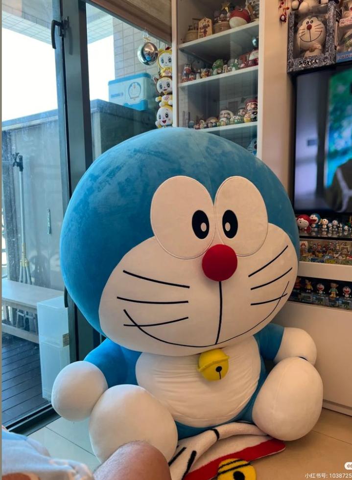 Soft Doremon-Style Stuffed Animal | Adorable Cartoon Plush for Kids & Gifts