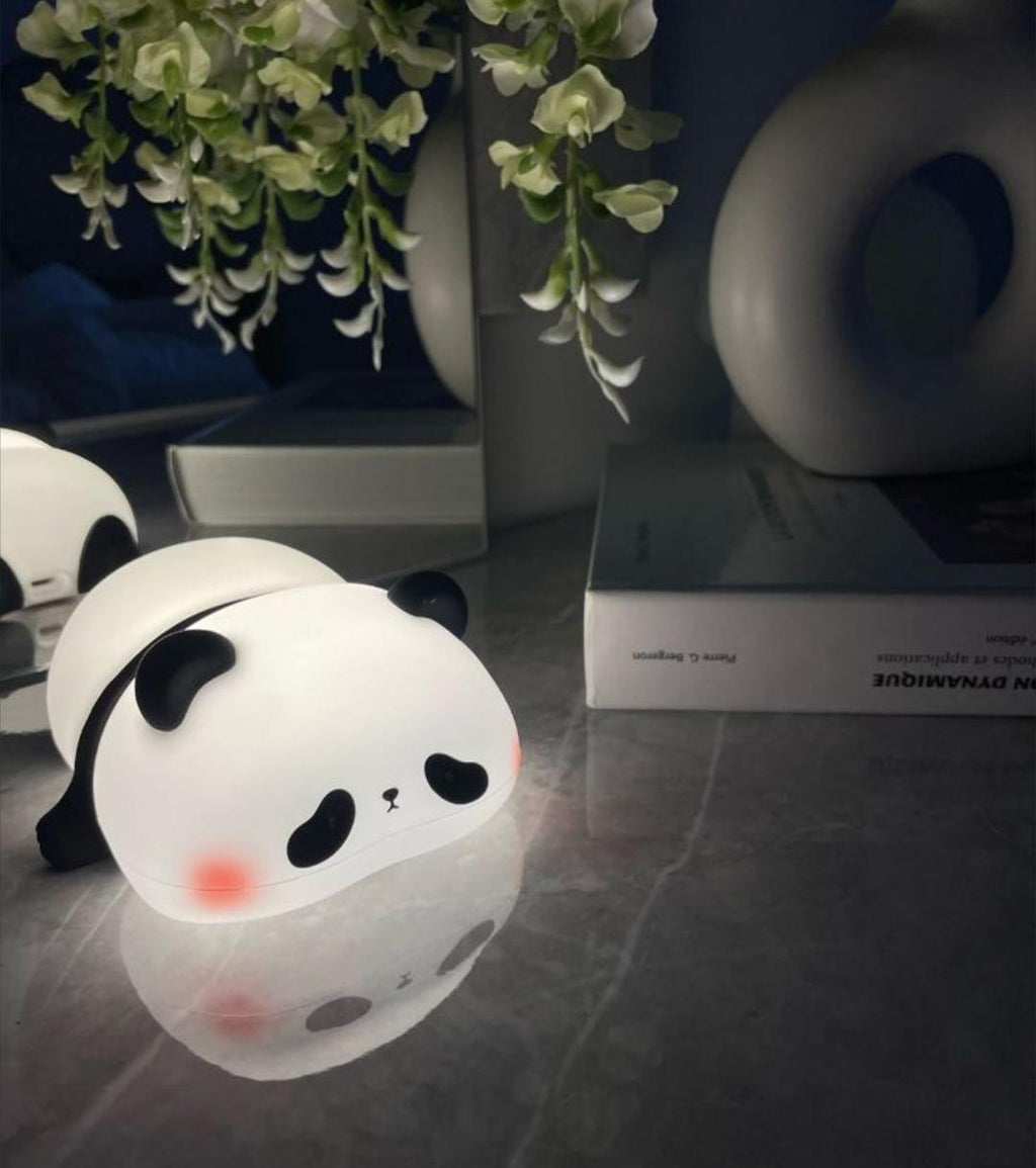 Panda Lump Plush Toy – Cute Chubby Panda Soft Stuffed Animal
