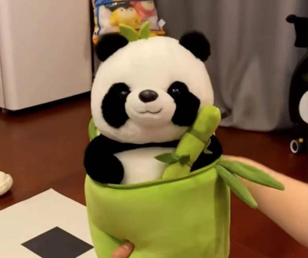 Bamboo Panda Plush Toy – Cute Soft Panda Stuffed Anima