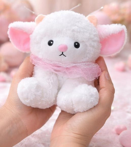 Cute Goat Plush Toy – Soft Kawaii Stuffed Animal | Adorable Baby Goat Teddy for Kids & Gift Giving