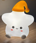 Star Lump Plush Toy – Cute Soft Star Stuffed Pillow | Kawaii Round Star Cushion for Kids & Gifts