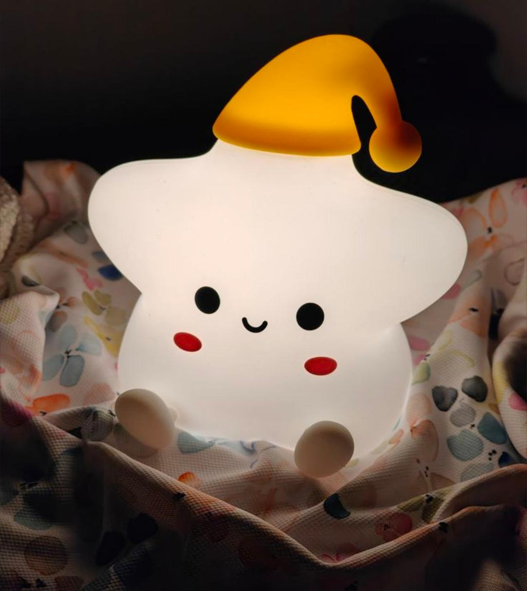 Star Lump Plush Toy – Cute Soft Star Stuffed Pillow | Kawaii Round Star Cushion for Kids & Gifts