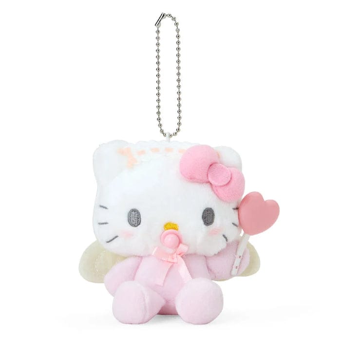 Hello Kitty Plush Keychain – Cute Cartoon Cat Keyring | Soft Kawaii Bag Charm for Girls & Gifts
