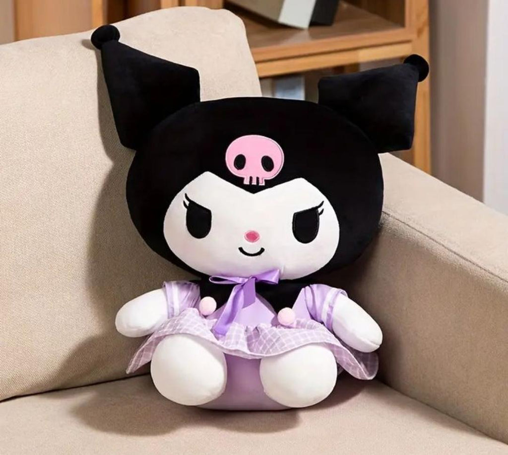 Kuromi Stuffed Toy Plush | Cute Kawaii Bunny Soft Doll | Gift for Girls & Kids